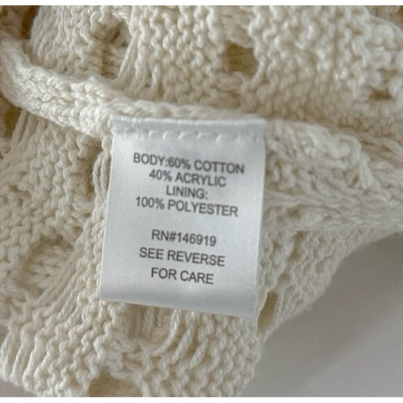 Freshman 1996 Boho Cotton Blend Knit Pull On Maxi Skirt Sz Sm Cottage See Photos - Picture 11 of 12